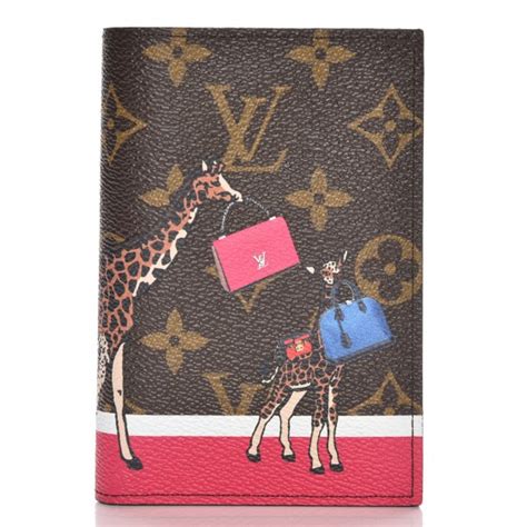 louis vuitton giraffe|louis vuitton giraffe passport holder.